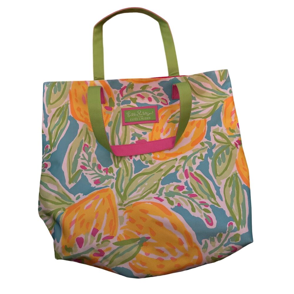 Lilly Pulitzer for Estée Lauder Beach Tote Bag, NWOT